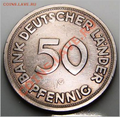 50 пфенниг 1950 G оценка - 20120620-165134-867