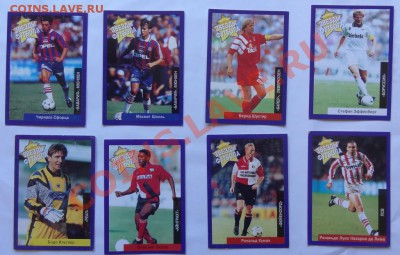 Полная коллекция карточек "Звезды футбола " 1996-1998 гг - 10
