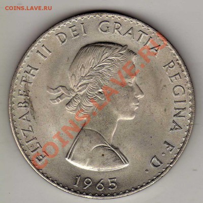 Великобритания крона 1965 Черчилль до 09.07.12 22.00 (1967) - img949