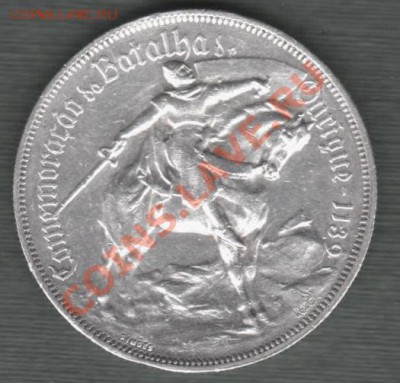 Португалия 10 эскудо 1928г (22.00 МСК 6.07) - 1