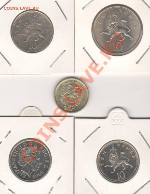 фото-конкурс монет Великобритании))) - 10pence_1968_2008_2
