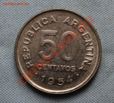 АРГЕНТИНА 50с 1954г. Хосе де Сан-Мартин до 10.07.12г.в 22-00 - IMG_0797.JPG