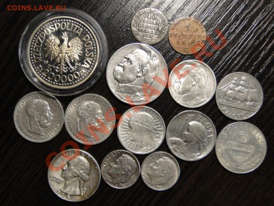 1,2,5 злотых 1925-1932,200 000 злотых 1994 ,пфеннинги,центы - DSC01398.JPG