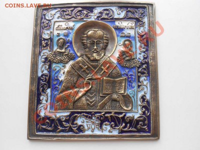 Иконы - металлопластика, а также альбом с марками. - НИКОЛАЙ Ч. ЭМАЛь. 2