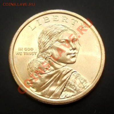 США 1 доллар (2009) Сакагавея до 12.07. (22.00) - США 1 доллар (2009) Сакагавея А