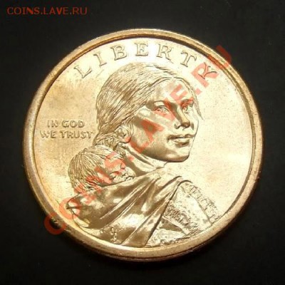 США 1 доллар (2011) Сакагавея до 12.07. (22.00) - США 1 доллар (2011) Сакагавея А