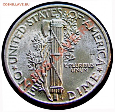 K71 Ag США 10¢ 1941 Mercury Dime UNC до 16.07 в 22°° - K71 10c 1941 UNC_2