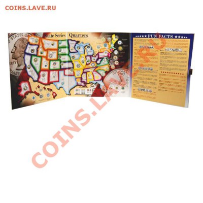State Series Quarters Collector's Map - 's Map