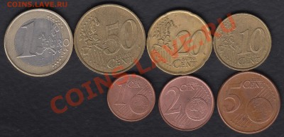 Греция 7 евромонет до 13.07.2012 22-00 - Греция р