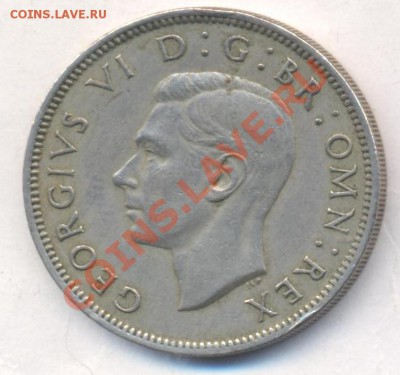Великобритания 2 шиллинга 1951 г.До 15.07.12 г. 21-00 МСК. - 51.1