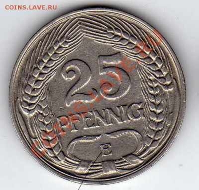 Германия 25 пфеннигов 1910Е до 16.07.12 в 22.00мск (2623) - img073