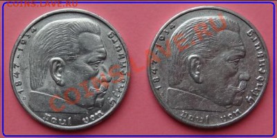 Германия 2 марки 1938, 1939 гг. до 17.07.12 в 22.00 - 2 марки 38, 39 ав.JPG