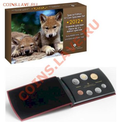 2012 Special Edition $ 2 образца Set - волчат - 2012 Special Edition $ 2 образца Set - волчат
