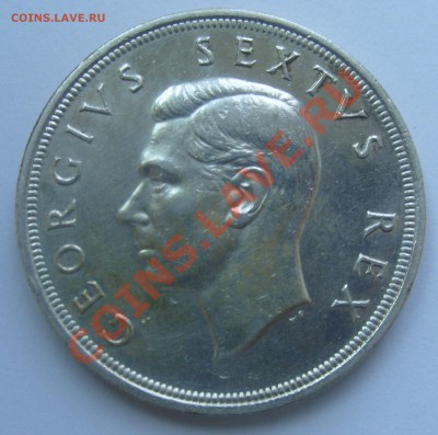 ЮАР, 5 шиллингов 1952 год, корабль, Ag 500 до 16.07.2012 - S1051289.JPG