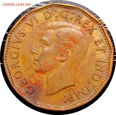 Q57 Канада 5¢ Tombac George VI 1943 до 20.07 в 22°° - Q57 Tombac 5c 1943_2