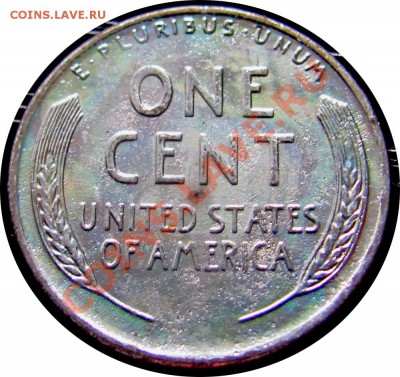 Q22 США 1¢ 1943 USA Lincoln Cent (стальной) UNC 19.07 в 22°° - Q22 1C 1943_4