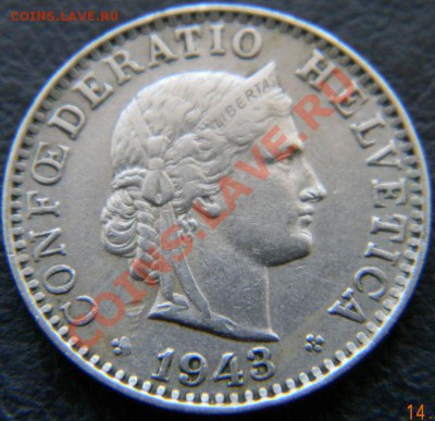 20 раппен Швейцария 1943г. - 1943-1.JPG
