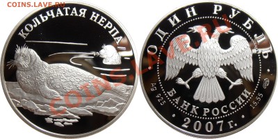 Набор КК - 2007 года (3 шт.), до 20.07.2012 в 22-00 Мск - Нерпа