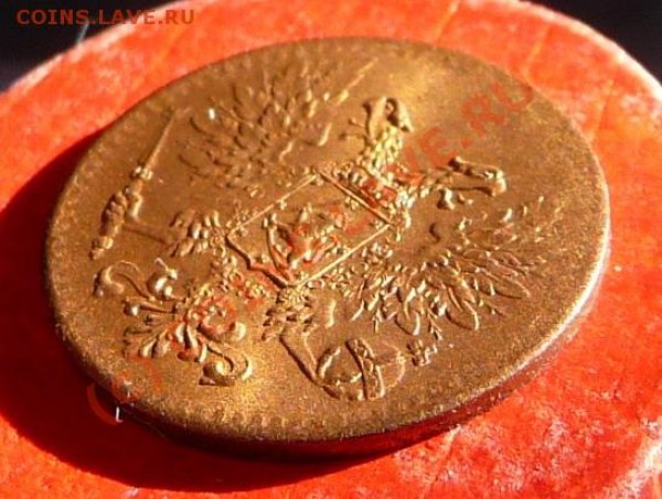1 пенни Финляндия 1917 красная - P1190298