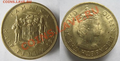 2 пенни 1966 до 19-07-12 22-00 - Ямайка пол пенни 1966