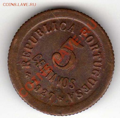 ПОРТУГАЛИЯ 5 СЕНТАВО 1927 ДО 19.07.12 В 22.00МСК (2098) - img184