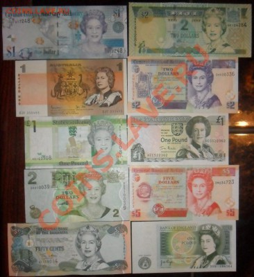 королева Елизавета 10 разных - 10 bills QEII UNC.JPG