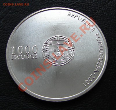 Португалия - Португалия 2001 1000 эскудо 1