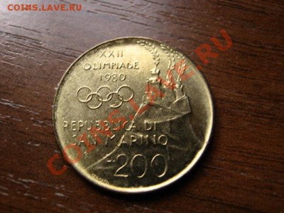 Сан Марино 200 лир 1980 ОИ80 борцы до 18.07.12 в 21.00 М - IMG_2052