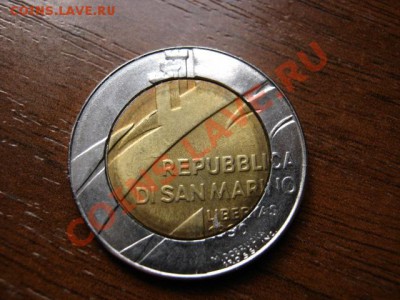 Сан Марино 500 лир 1990 биметал до 18.07.12 в 21.00 М - IMG_2056
