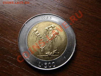 Сан Марино 500 лир 1983 биметал до 18.07.12 в 21.00 М - IMG_2057
