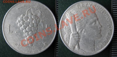 Италия 5 лир 1949 до 23-07-12 22-00 - Италия 5 лир 1949