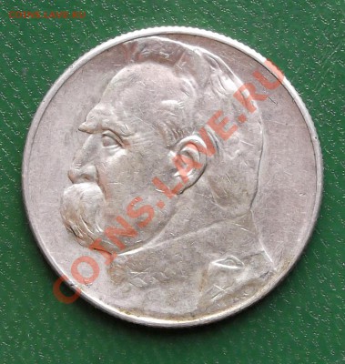 Польша 5 злотых 1935 Пилсудский Ag 19.07.2012 22.00.59 - DSCF3529