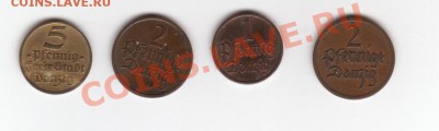 монеты города данциг - Danzig.JPG