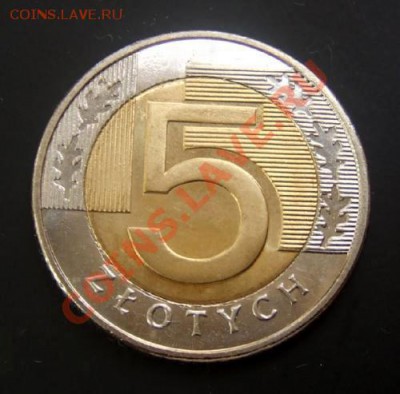 м до 24.07. (22.00) - Польша 5 зл. (2009) Р