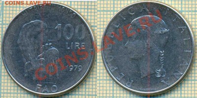 Италия,1979,100л,ФАО,до26.07.2012г 22.00 по Москве - Италия1979г100лир