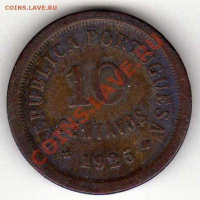 ПОРТУГАЛИЯ 10 СЕНТАВО 1925 ДО 26.07.12 В 22.00МСК (2097) - img409
