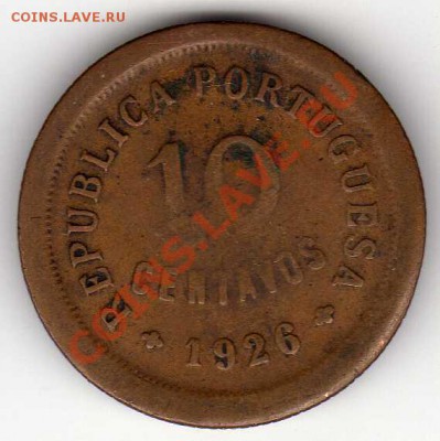 ПОРТУГАЛИЯ 10 СЕНТАВО 1926 ДО 26.07.12 В 22.00МСК (2097) - img410