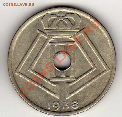 БЕЛЬГИЯ 25 САНТИМОВ 1938 ДО 26.07.12 В 22.00МСК (2788) - img383