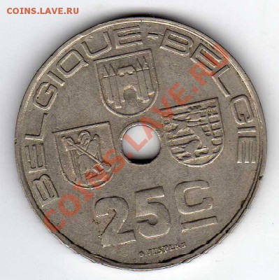 БЕЛЬГИЯ 25 САНТИМОВ 1939 ДО 26.07.12 В 22.00МСК (2788) - img423