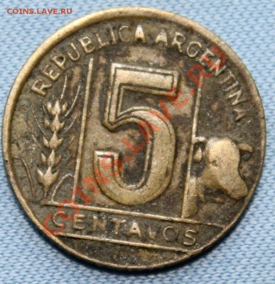 АРГЕНТИНА 5с 1949г.ГОЛОВА БЫКА до 28 июля 2012г.в 22-00 - IMG_1091.JPG