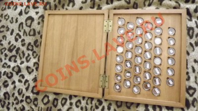 Планшет для хранения 50 и 25 копеек Николая 2 - DSCF2338.JPG