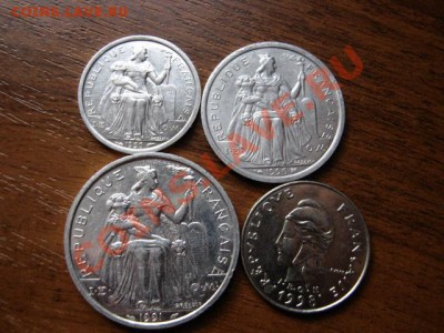 Полинезия Фр. 1-2-5-10 франков 1990-98 до 25.07.12 в 21.00 М - IMG_2156