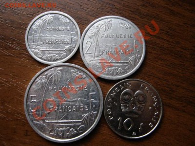 Полинезия Фр. 1-2-5-10 франков 1990-98 до 25.07.12 в 21.00 М - IMG_2155