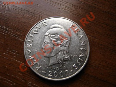 Новая Каледония Фр. 20 франков 2007 до 25.07.12 в 21.00 М - IMG_2148