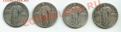 4 доллара США 1926-29 на оценку - Image13