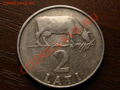 Латвия 2 лата 1992 Корова не бим. до 26.07.12 в 21.00 М - IMG_2246