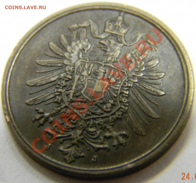 2 пфенниг Германия 1875г. - DSCN1764.JPG