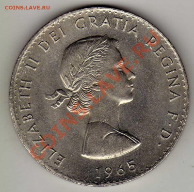 Великобритания крона 1965 Черчилль до 30.07-22.00мск (1967) - img461
