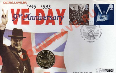 Великобритания 2 фунта 1995 Голубь до 30.07-22.00мск (2858) - img504