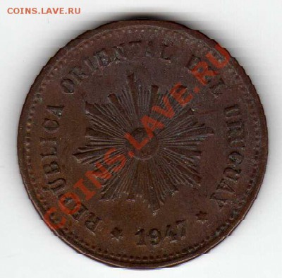 Уругвай 5 сентесимо 1947 до 30.07.12 в 22.00мск (2266) - img514